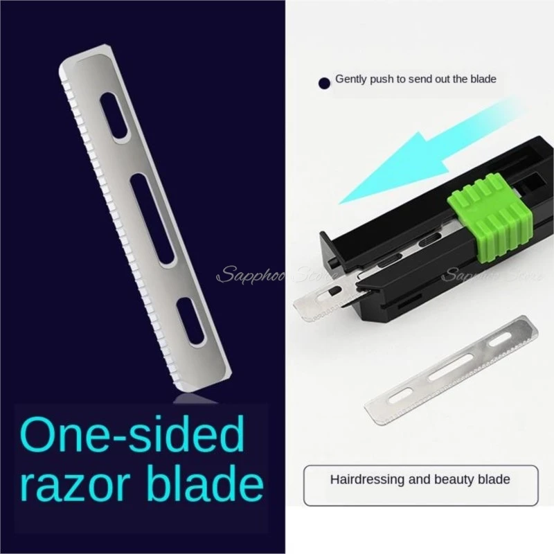 Griff Feder Klapp Rasierer rasierer Halter Manuelle Bart Haarschnitt Rasiermesser für Männer Haar Remover Rasieren Rasiermesser G0403