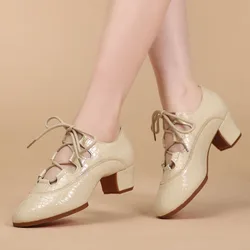 Cool color Betty modern dance shoes ladies outdoor square dance indoor ballroom dancing shoes Oxford outsole sports casual shoes