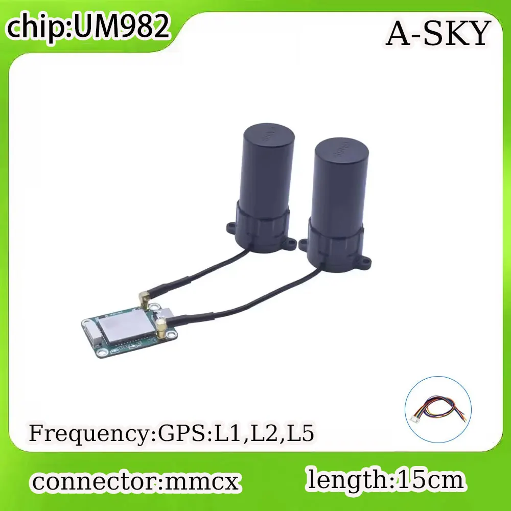 

High-precision UM982 Module GNSS Full-Frequency Centimeter-level Low-power RTK Differential Direction Finding for UAV GPS Module