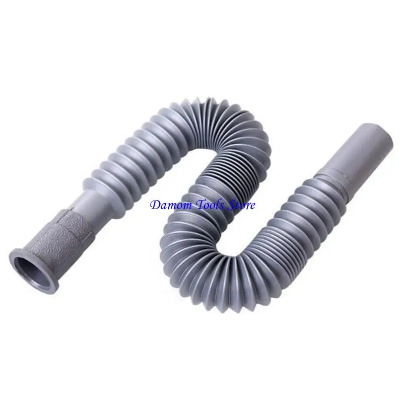 57BE Universal Plastic Flexible Kitchen Basin Strainer Sink Extension Washbasin Drain Hose Pipe For Bathroom Kitchen