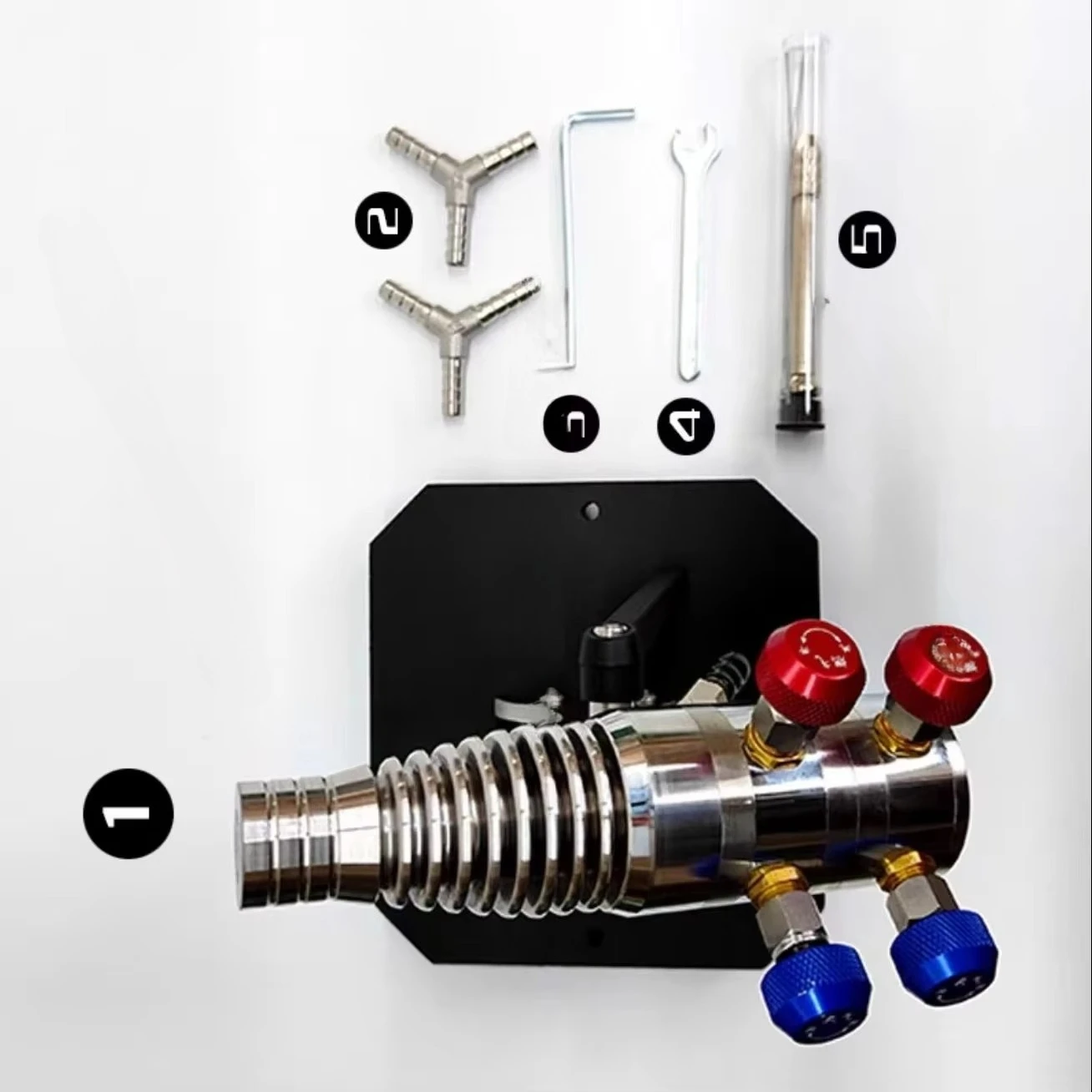 Glass Spray Gun Holder for Lampworking Equipment, Glass Blowing Processing Support Bracket