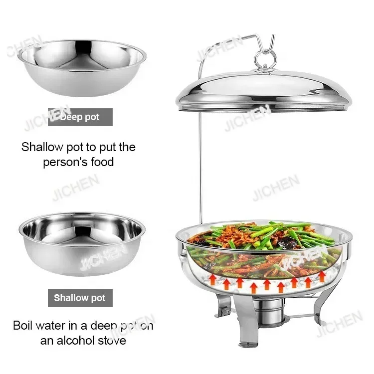 

Спиртовая горелка HZ для мини-кальяна D1, разборная, из нержавеющей стали, круглая, для отелей