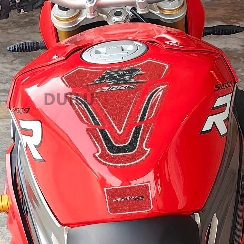 

Colored Frosted Stickers Motorcycle Stickers Fuel Tank Pad Protective Fuel Tank Stickers For BMW S1000R 2014 2015 2016 2017 2018