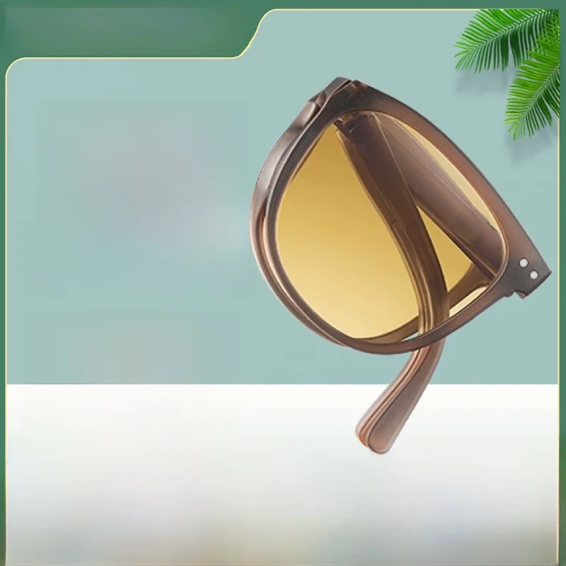 

Складные поляризационные солнцезащитные очки унисекс, модные, для вождения, защита от солнца, для круглых, длинных, квадратных и овальных лиц, удобные