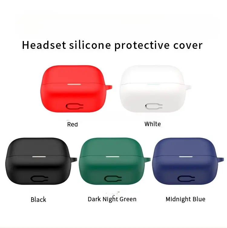 Dla Anker Soundcore K20i etui silikonowe jednokolorowe, odporne na wstrząsy akcesoria do słuchawek Protector dla Anker Soundcore K20i Cover