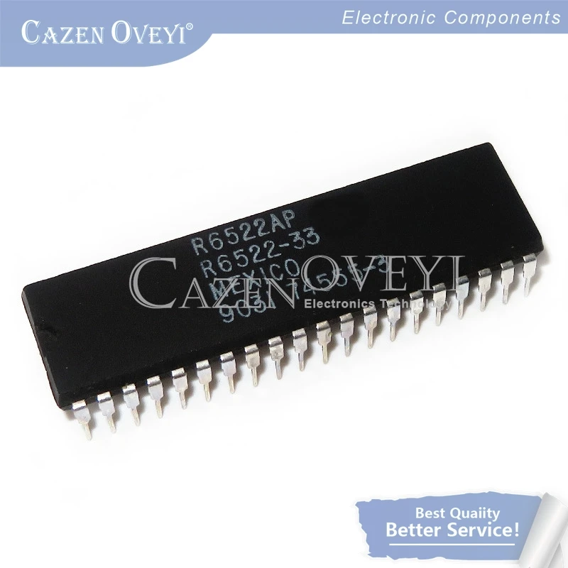 5pcs/lot MOS6522 6522 R6522AP R6522 AT89S52-24PU AT89S52 AX5202P AX5202 DIP-40