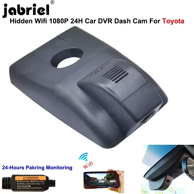 For Toyota Rav4 LE XLE Premium XA50 Wildlander for Suzuki Across 2018 2019 2020 2021 HD 1080P Wifi Car Dvr Dash Cam Camera 24H
