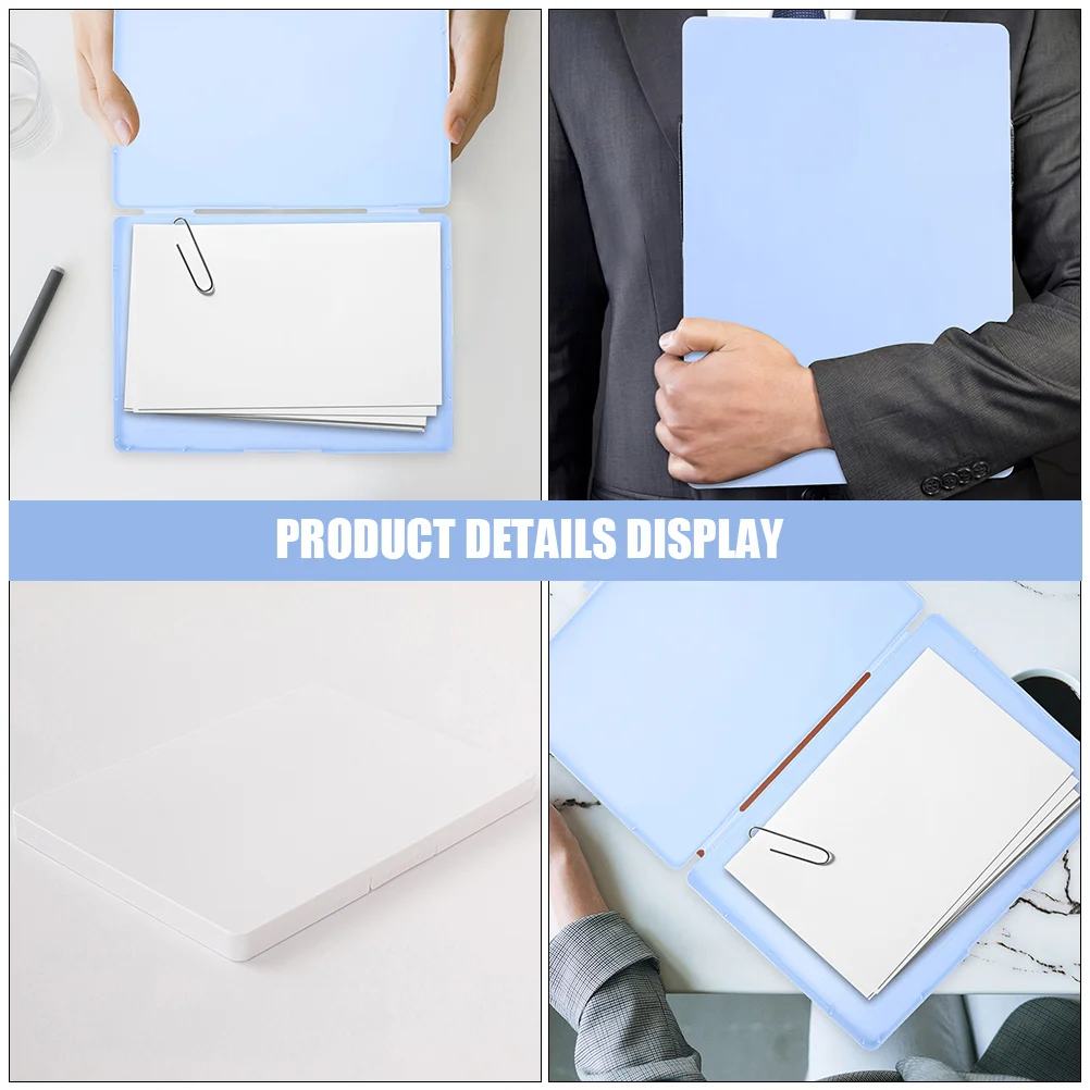 

2Pcs Practical Photo Organizer Storage Box for Certificates Cards Coins Home Office Travel Gifts File Case Storage Box