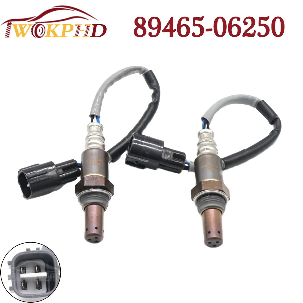 2x Car 234-4260 89465-06250 NEW Downstream Air Fuel Ratio Lambda O2 Oxygen Sensor for Toyota Camry Avalon ES350 2.5L 3.5L 07-18