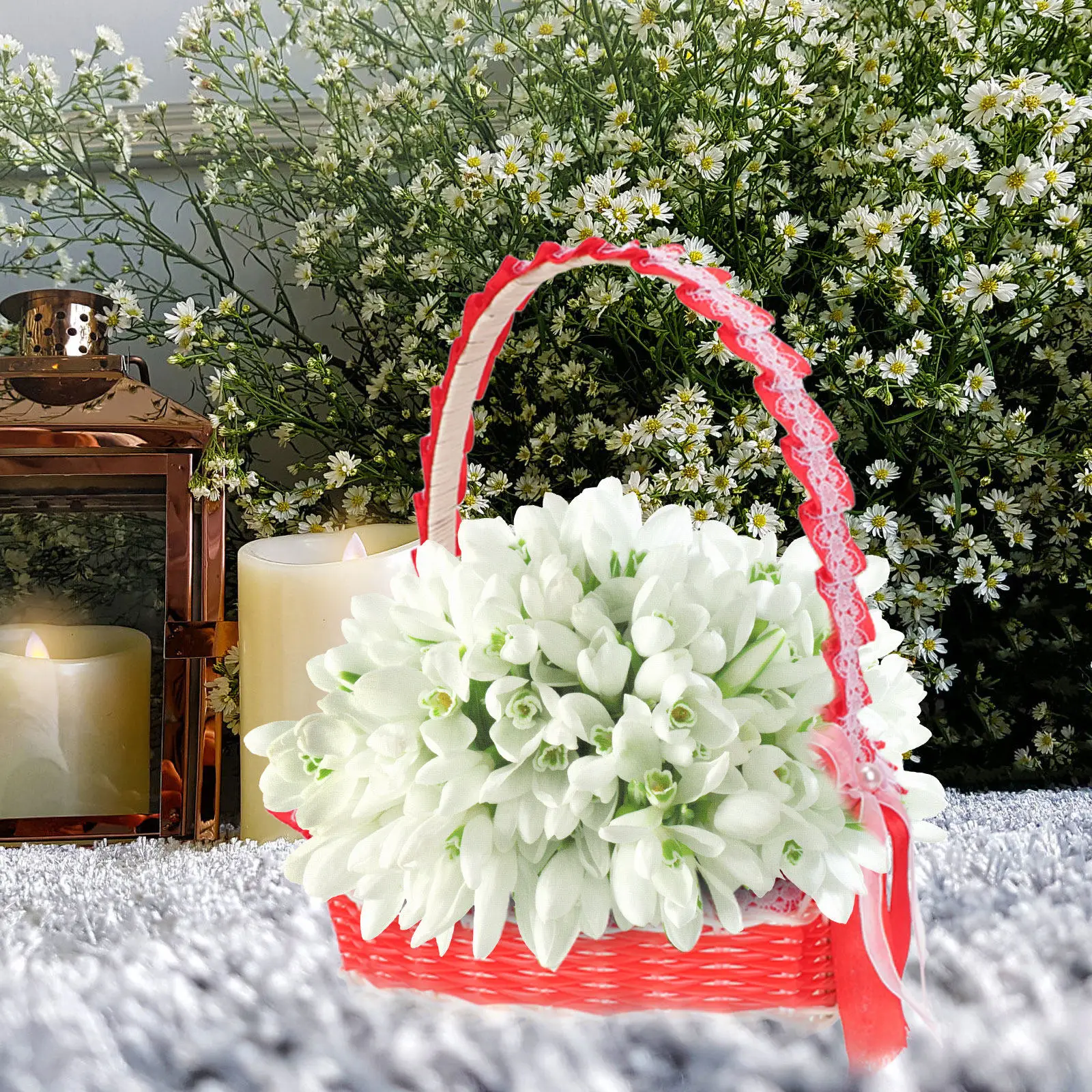 

Изысканная корзина для цветов в форме сердца, свадебная корзина для подарков, аксессуар для цветочных композиций, украшение для вечеринок, деревенский дизайн