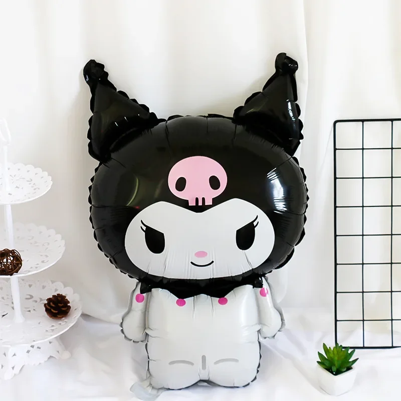 Sanrio Large Balloon Kawaii Anime Hello Kitty Kuromi Melody Cinnamoroll Birthday Party Decoration Jumbo Balloons Cute Photo Prop