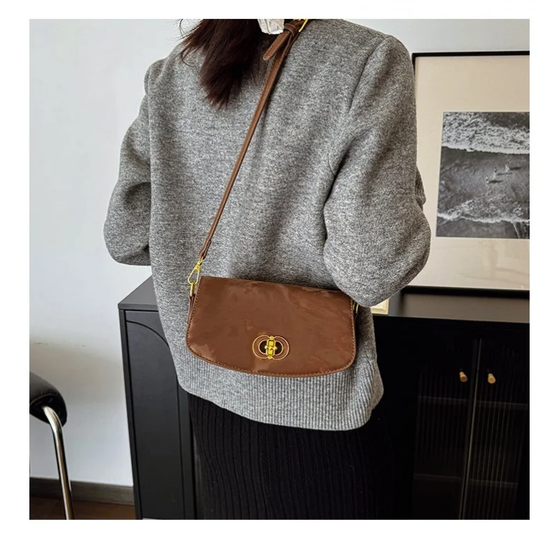 

Ladies Crossbody-Bag Made Of Premium Leather Featuring Casual High-End Lightweight Daily Refined Style​
