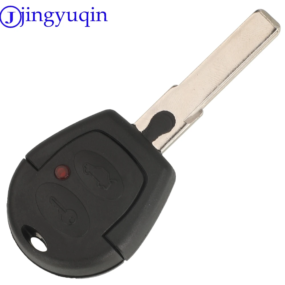 jingyuqin Remote 2Buttons 433Mhz ID48 Chip Keyless Entry Car Key For VW Fox 2006-2008 Citi Golf 2003 4Z0959753C