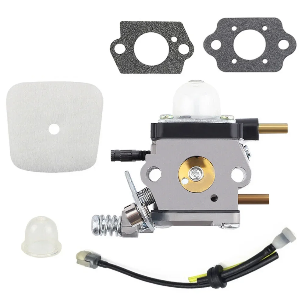 

Inclusive Carburetor Parts Set with Gasket Pump Filter and Fuel Lines Compatible with For Mantis Cultivator Models 7222 7225
