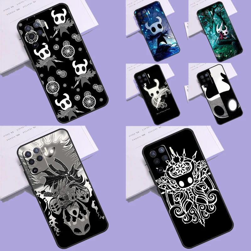 Hollow Knight Case For OPPO A74 A94 A54 A17 A57 A77 A5 A9 A53 S A15 A16 A76 A96 A52 A72 A58 A78 A98 Coque