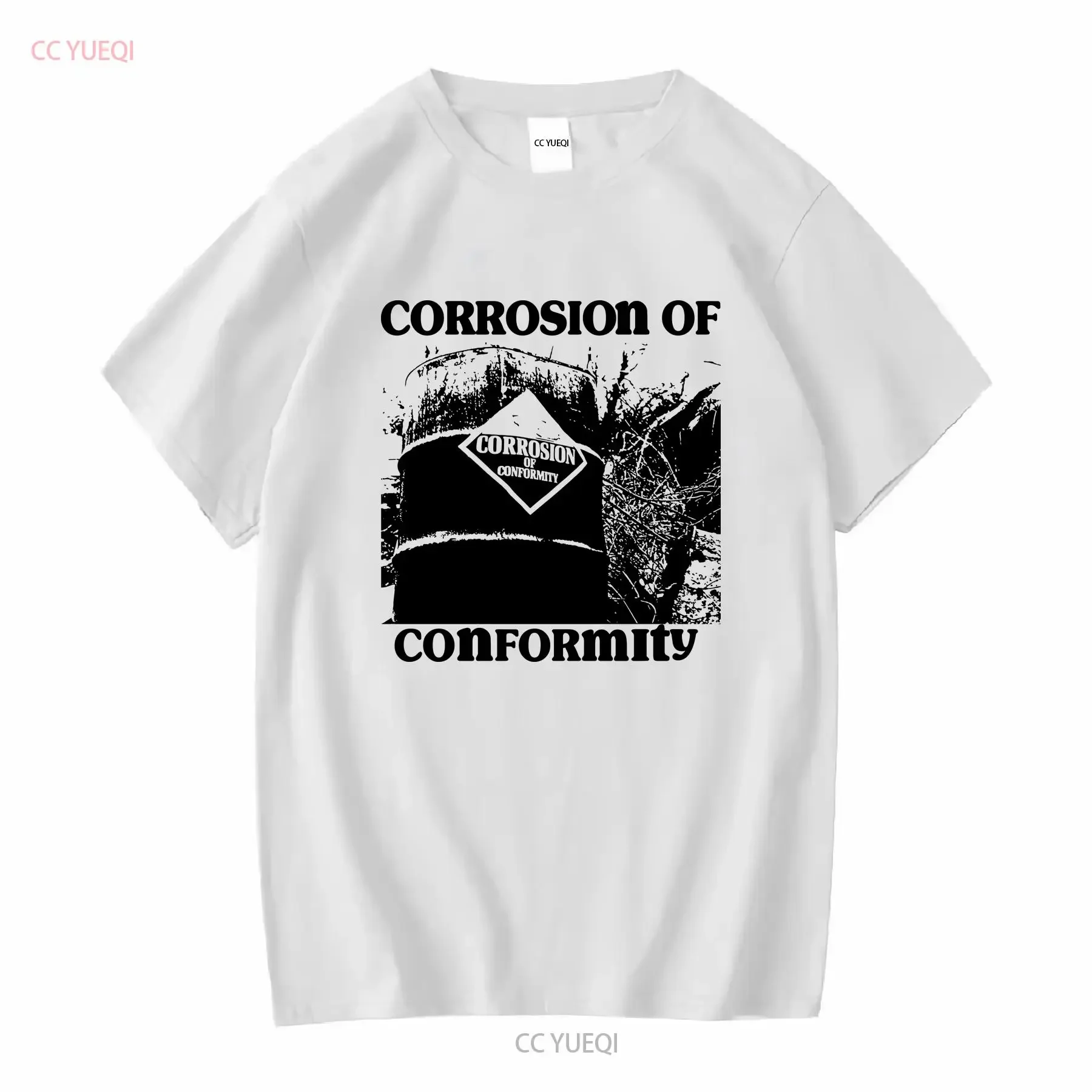 Korrosion der Konformität Vintage T-Shirt 1987, Technocracy Tour Crossover Thrash, lange oder kurze Ärmel, Vintage-Waschung, Unisex