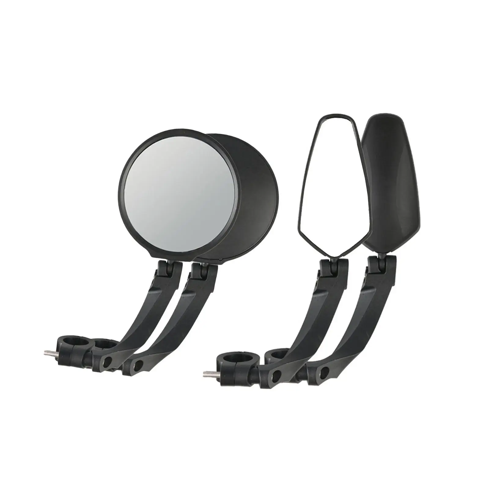 

Зеркало на руль велосипеда, акриловое зеркало заднего вида высокого разрешения PP PA для езды на велосипеде, дорожные аксессуары для горных велосипедов