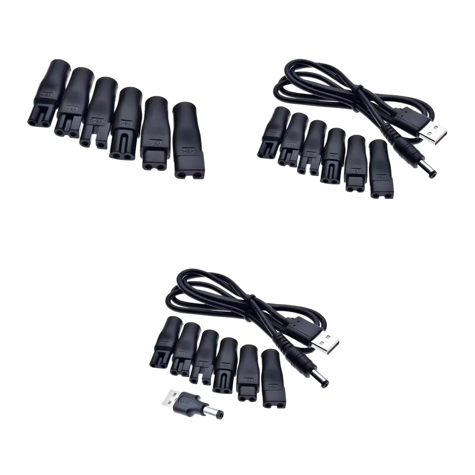 

Shaver Charging Converter Connector Female Adapter Multi-purpose Replacement