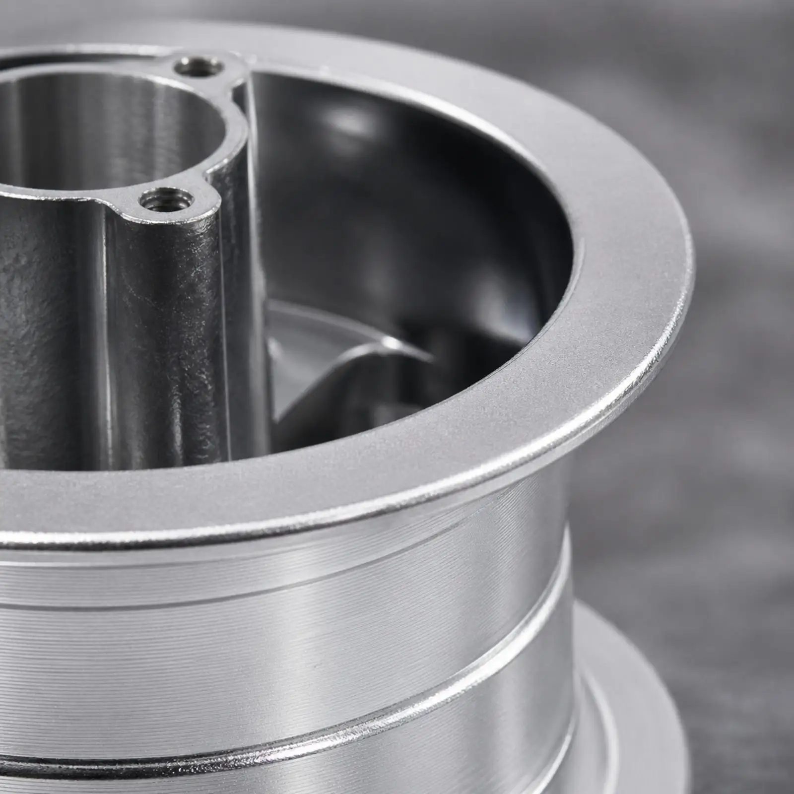 Silver Aluminum ATV Hub Rim Wheel Mount for 9x3.50-4 3.00-4 Tires Small Four Wheel Utility Vehicle