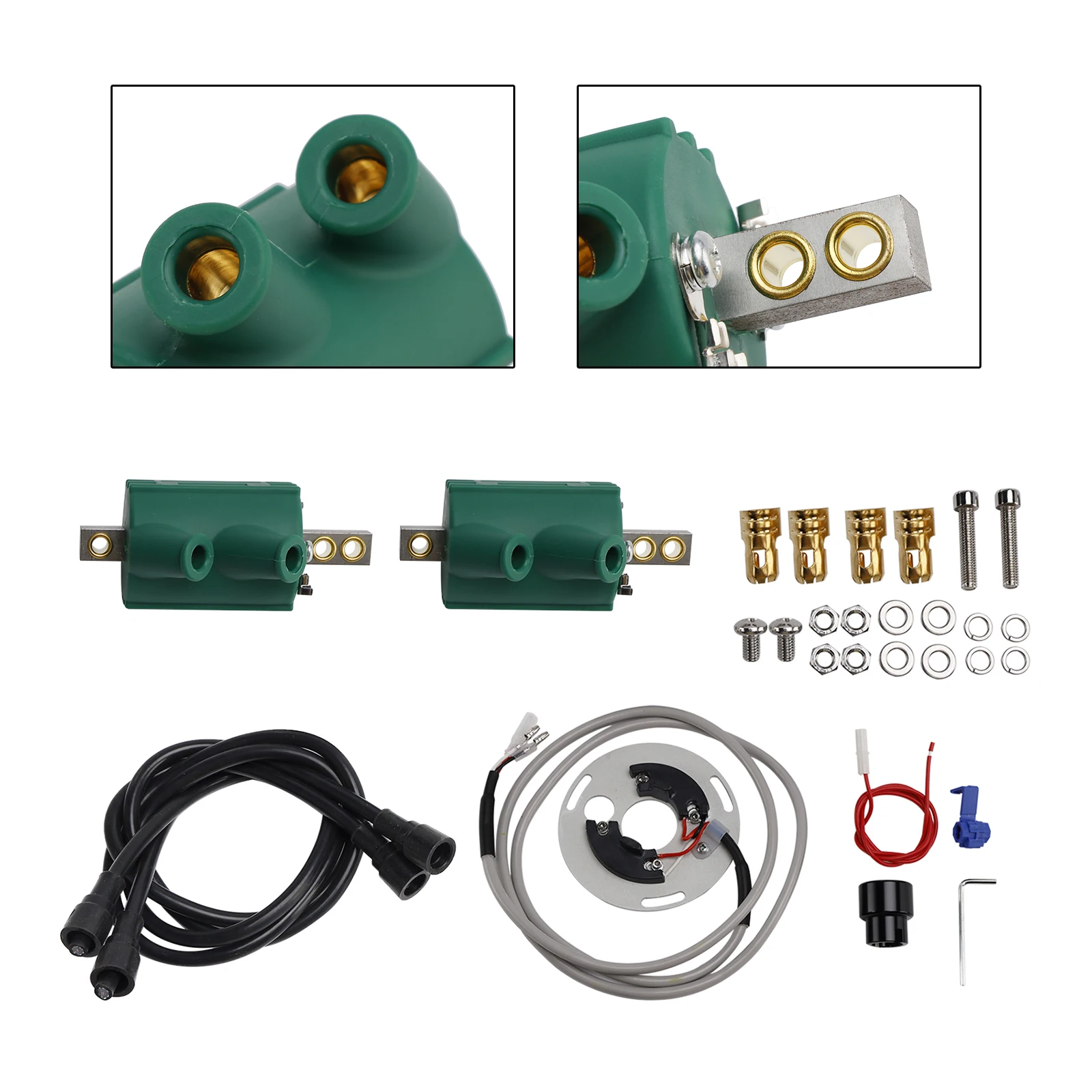 Topteng Kit de encendido electrónico apto para Kawasaki KZ650 1977 1978 1979 1980 KZ550 1980 1981 1982