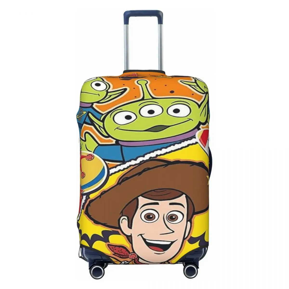 

Custom Cute Toy Story Cartoon Luggage Cover Protector Elastic Travel Suitcase Covers