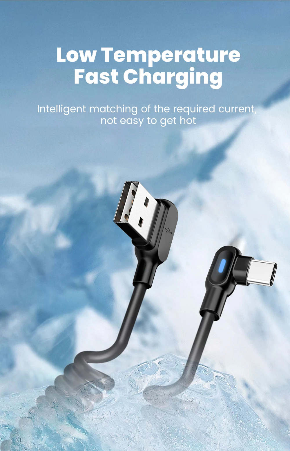 6A Short Spring Data Cable Dual Elbow USB C To Type C Fast Charging Cable For iPhone 15 16 Pro Samsung Xiaomi Phone Charger Wire