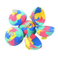 Rubber Popping Bowls Half Side Bouncing Ball Anti Stress Fidget Toys Hip Hop Jumps Props Outdoor Fun Sports Kids Gifts Supplies