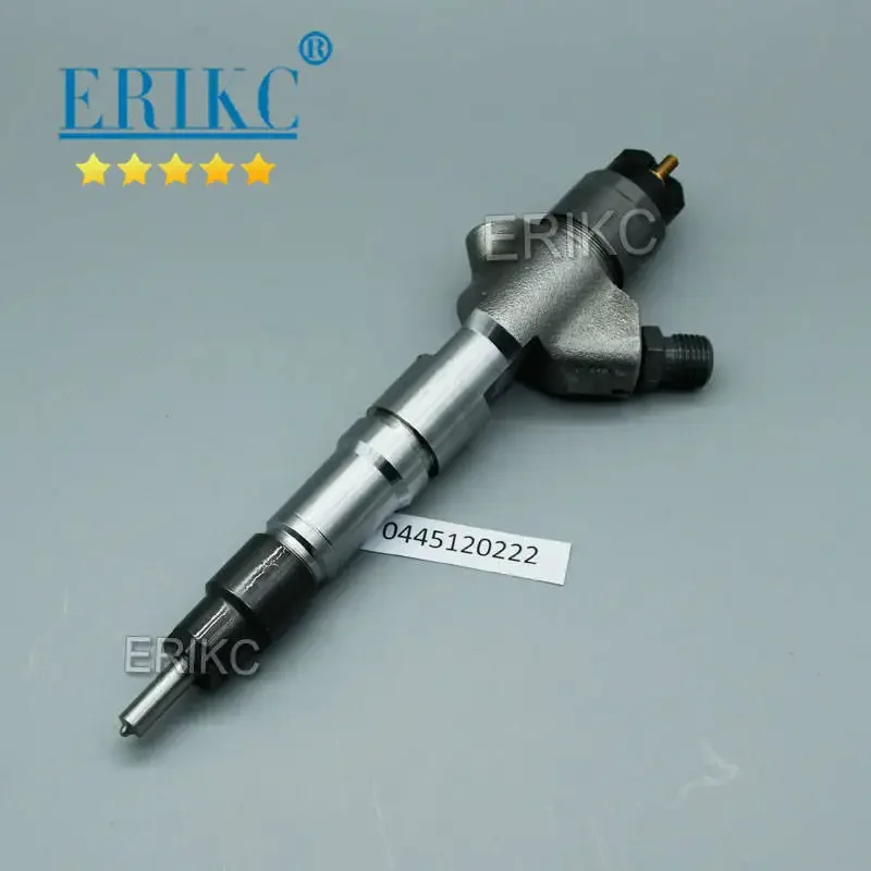 ERIKC 0445120222 0986AD1002 Diesel Common Rail Injector 0445 120 222 for Delong Weichai 0986AD1002 612600080964 612600080618