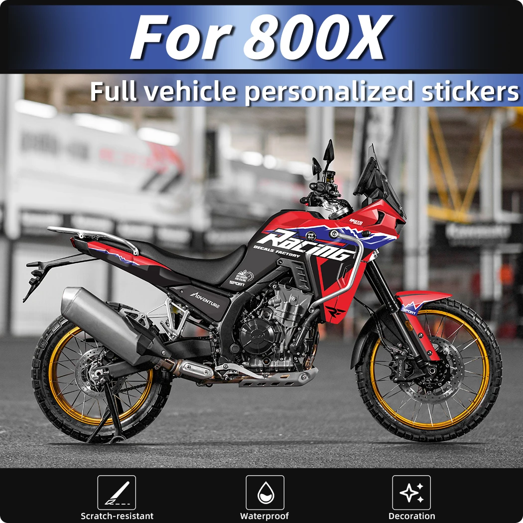 

Для KOVE 800X различных стилей, наборы наклеек для печати с узорами, водостойкие, устойчивые к царапинам, защита от мотоцикла, декор, виниловые детали мода