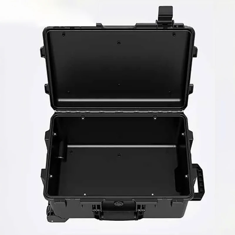 Multifunctional Waterproof Tool Storage Boxes Outdoor Portable Instrument Equipment Safety Box Pull Rod Hardware Tools Organizer