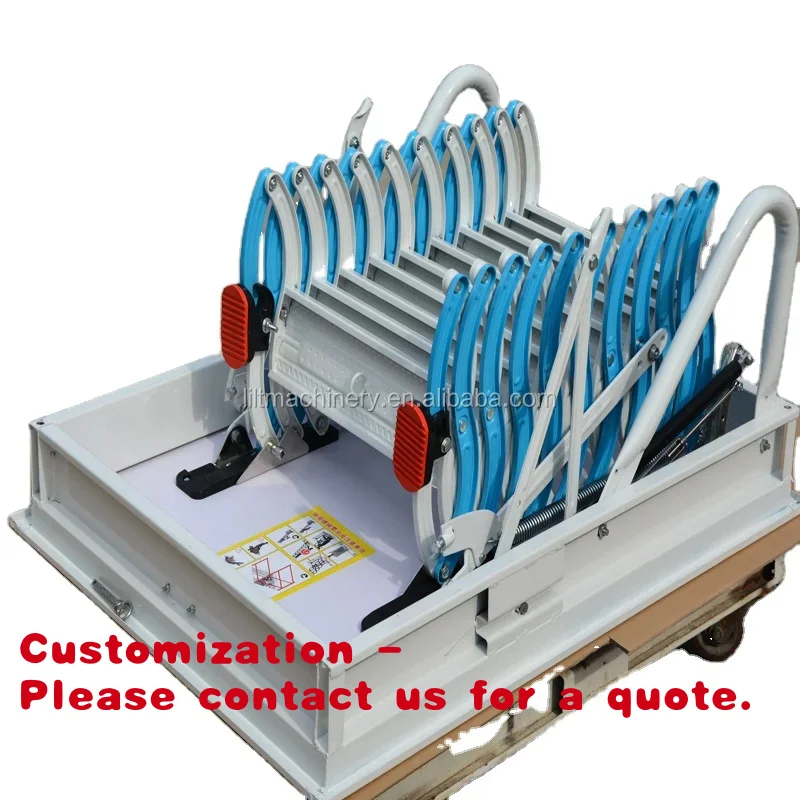 

Customize.Modern Design Indoor Duplex Staircase Foldable Steel Attic Ladders Handrail Retractable Retractable Stairs Buildin