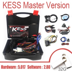 Автомобильный ECU Программатор, инструмент для чтения и записи KESS V5.017 Ksuite 2,80 через OBD2, поддержка автомобилей, грузовиков, тракторов, мотоциклов, онлайн, Новинка