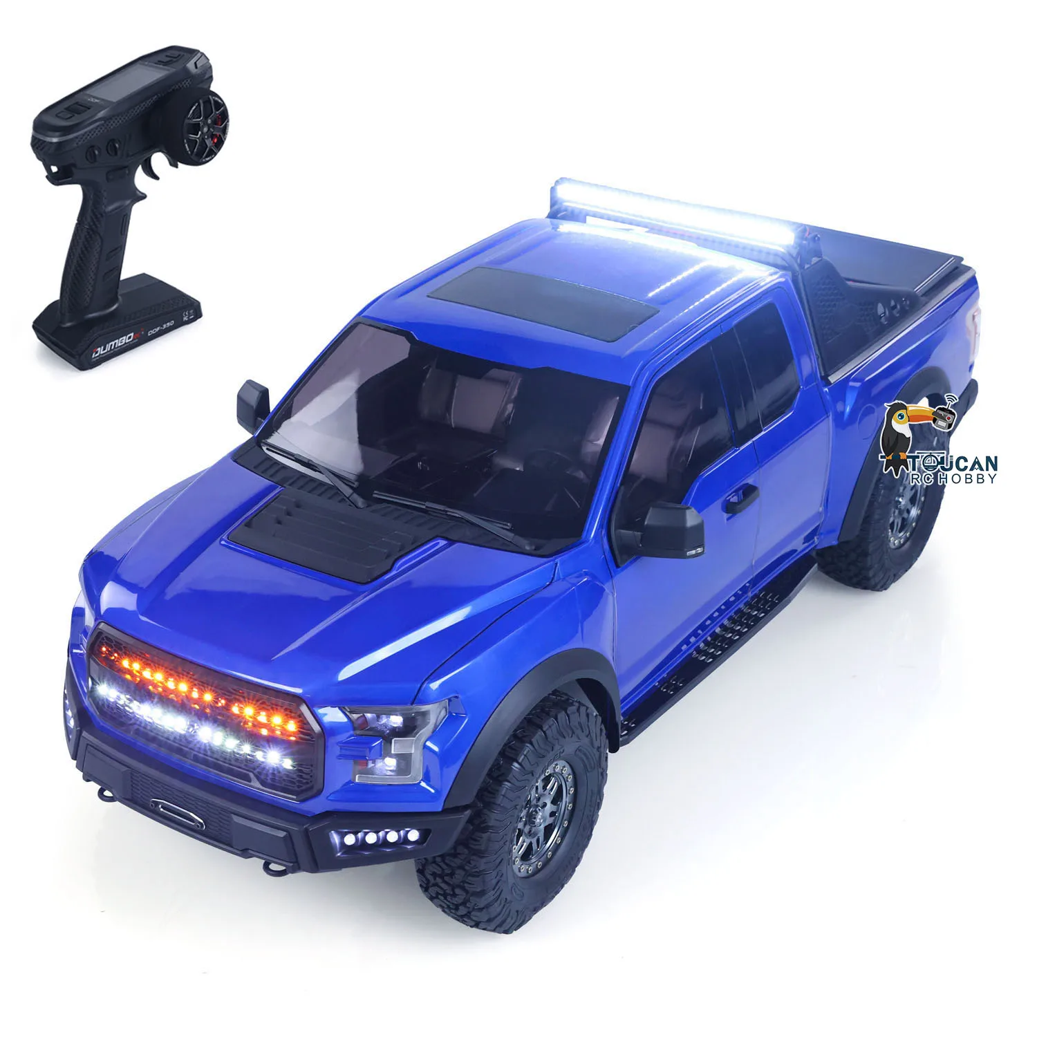 

TRACTION HOBBY 1/8 Пульт дистанционного управления 4×4 Гусеничный пикап F150 2,4G RC Замок оси внедорожника 2 скорости Коробка передач Металлическая ступица шестерни