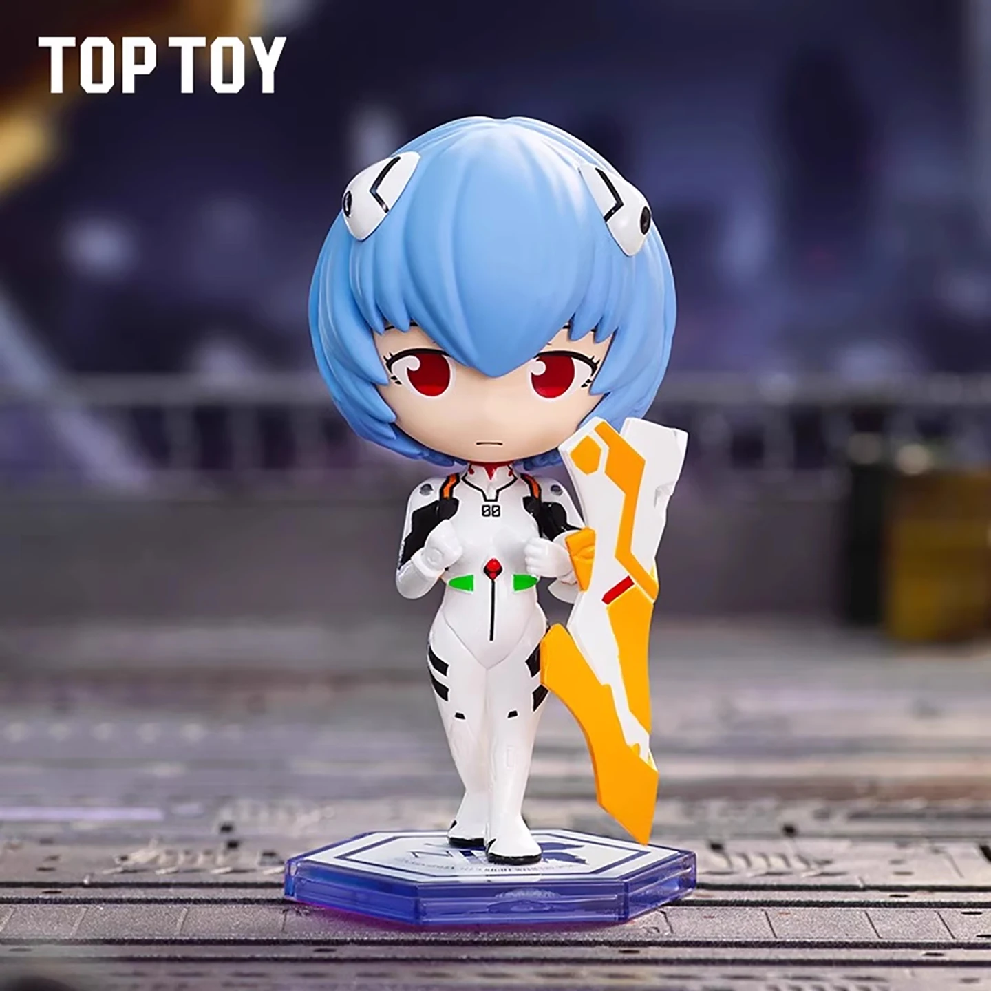 Toptoy Neon Genesis Evangelion Eva Serie di armi Scatola cieca Asuka Mano Ornamento Giocattolo Regalo per collezionisti Scatola cieca alla moda