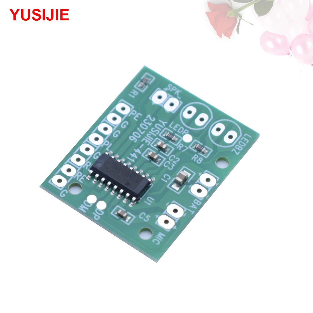 YUSIJIE-441 good sound quality repeat playback 40 seconds recording module diy kit with flashing light