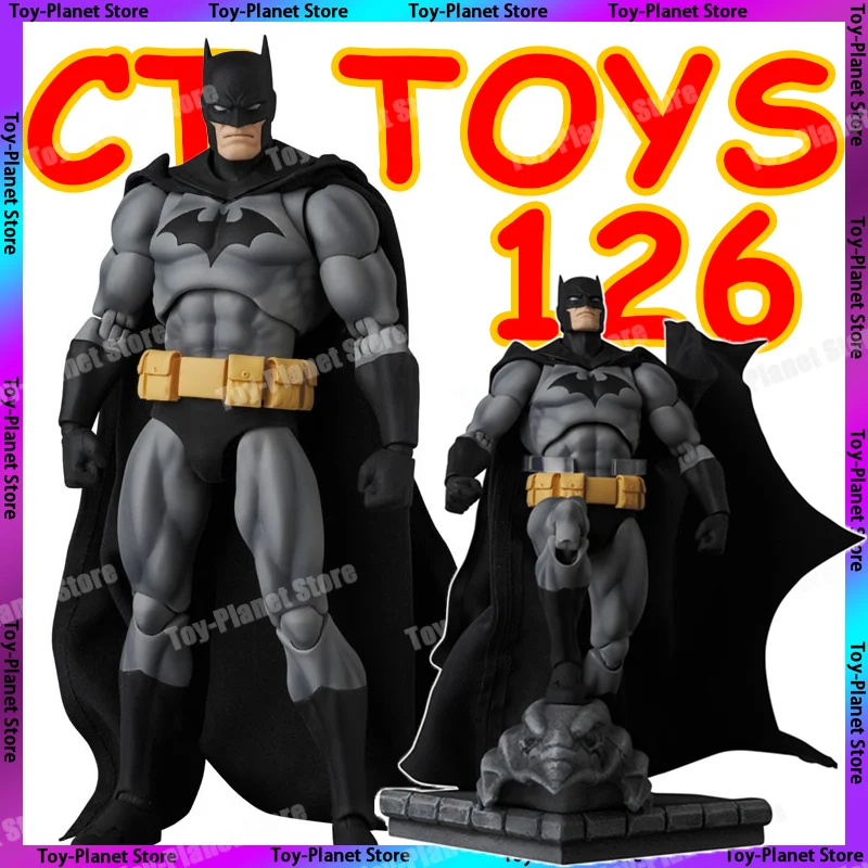 

Hot Ct Toys Batman Mafex 126 Dc Batman Figure Shf Anime Action Figure Figurine Statue Model Customized Gifts Kids Toys