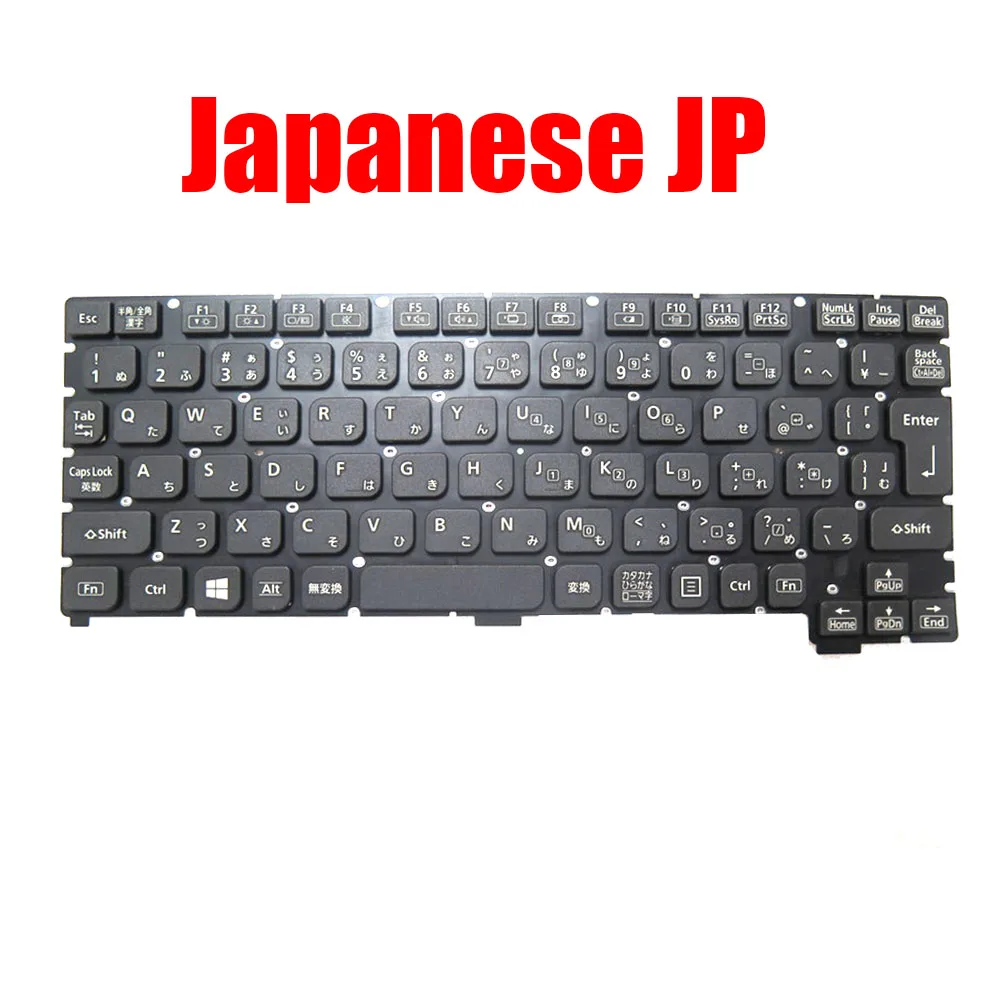 

JP Laptop Keyboard For Panasonic For Let's note CF-RZ4 CF-RZ5 CF-RZ6 CF-RZ8 Japanese Black New