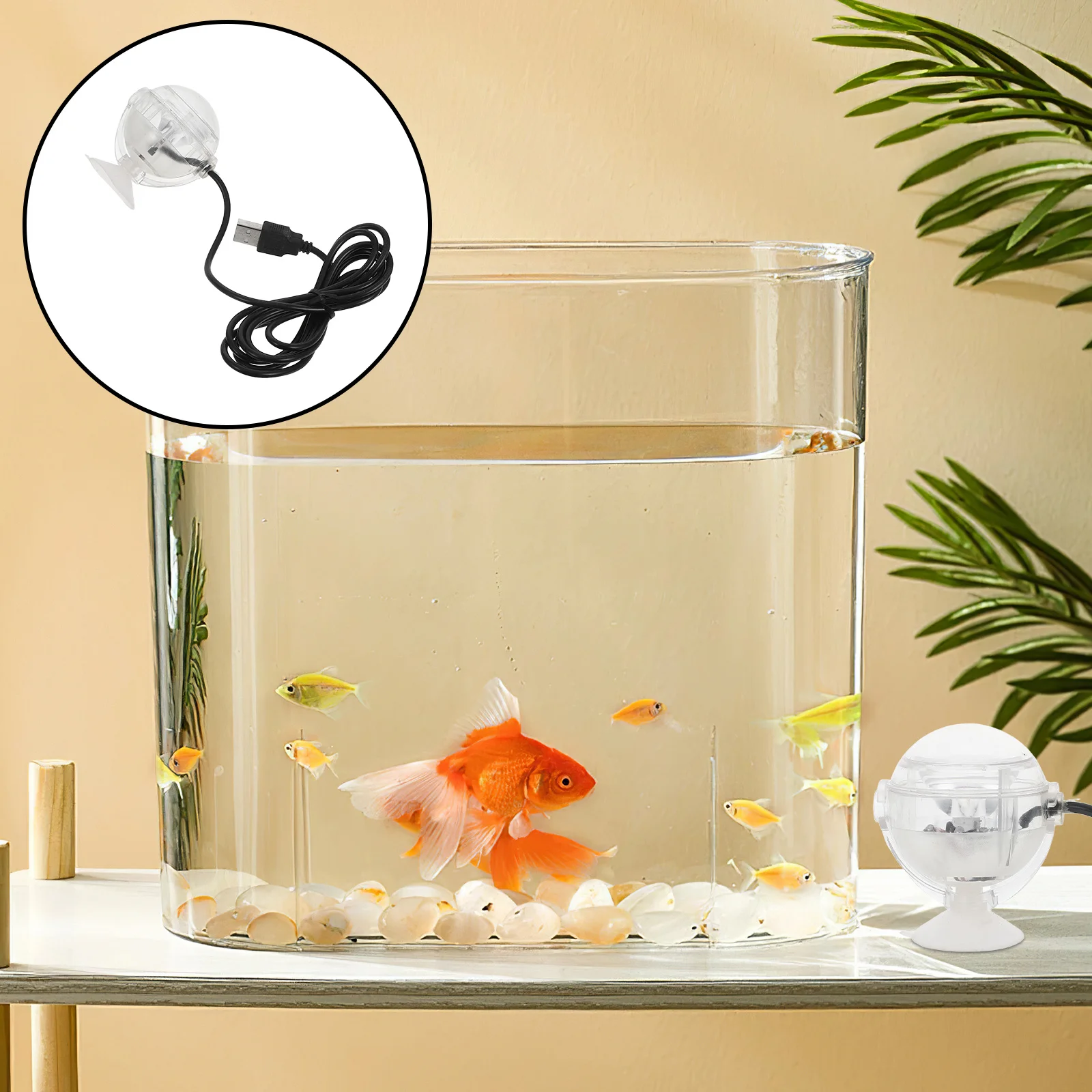 

Fish Tank Color Changing LED Spotlight Aquarium Light Night Light for Betta Fish Underwater Decorations Tank Lights for Aquarium