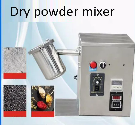 Laboratoryjny mały mikser do proszku Food Grade Chemical Food Dry Powder Mixer Rotary Drum Mixer Commercial Herbal Obat Powder Mixer