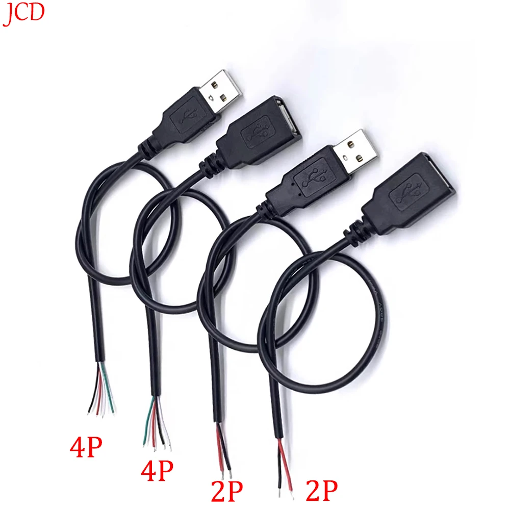 A Pin pin Charger Cable USB Jack USB 2 Extension 4 wire Cord