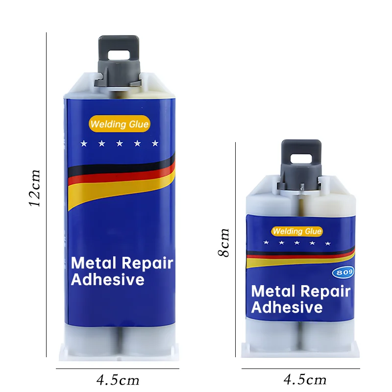 High Strength Metal Repair Glue Cold Welding Glue Metal Repair Casting Adhesive Strong Heat Resistance Sealant Plastic Repair