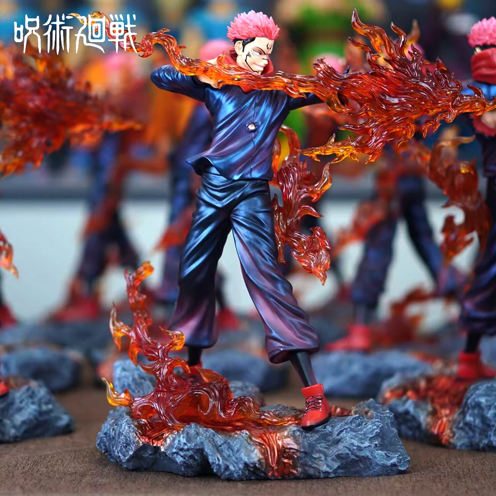 

Jujutsu Kaisen Ryomen Sukuna Itadori Yuji Anime Figure Model Toy King Of The Curse Returns To The Extreme Battle Gift Collection