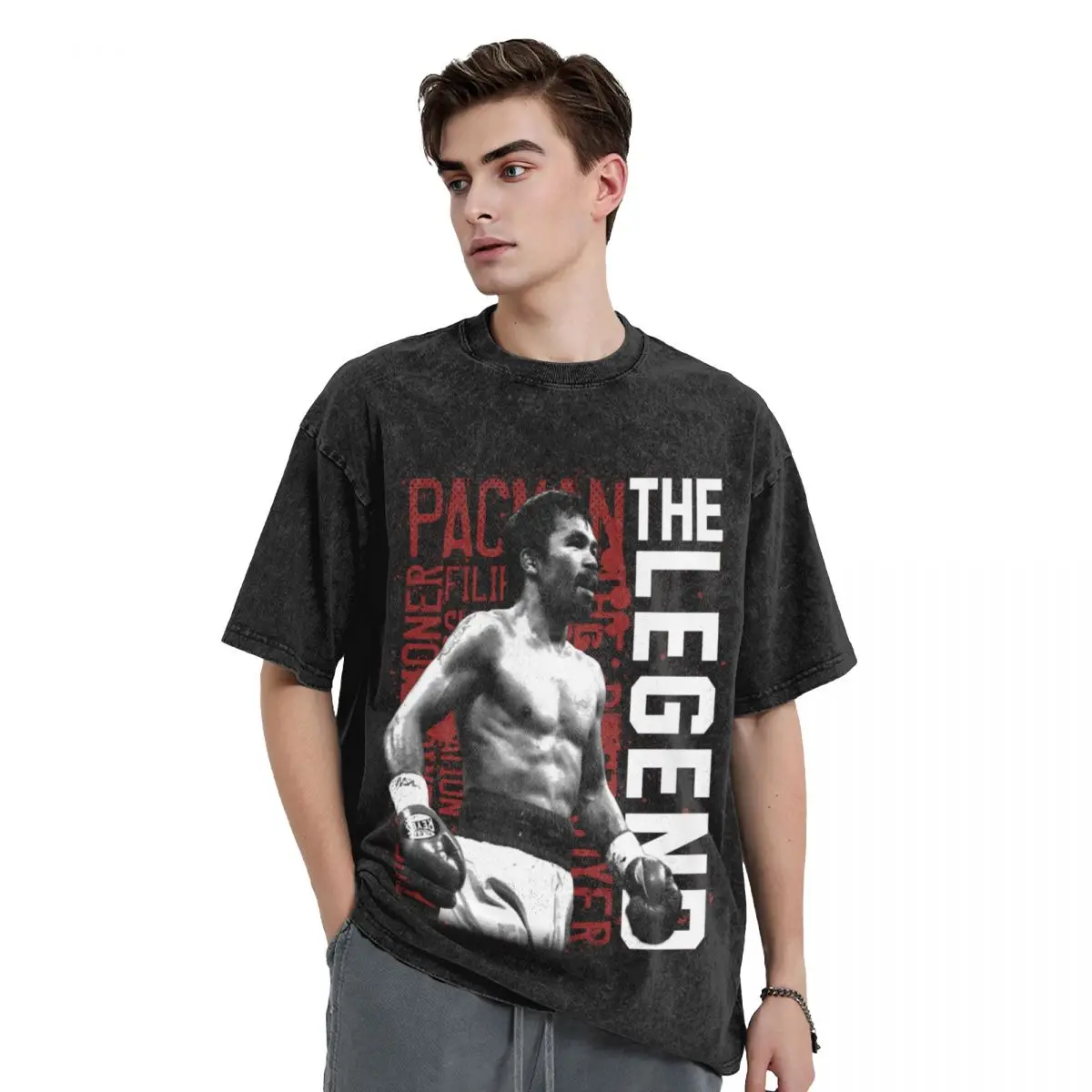 

THE LEGEND x MANNY PACQUIAO T-Shirt sweat blue archive mens champion t shirts