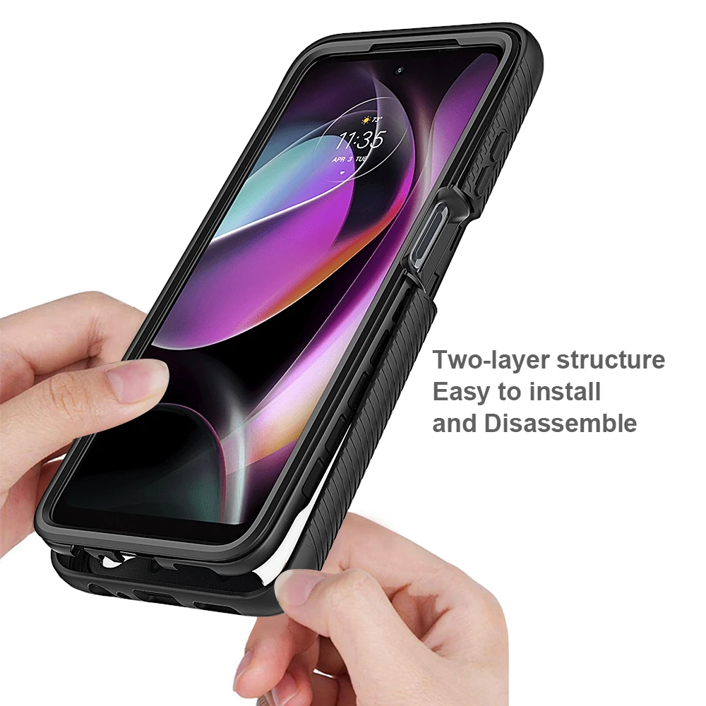 Hybrid TPU/PC Sky Case For Motorola Moto G 5G 2022 Rugged Armor Fundas Capa 2in1 Two Layer Shockproof Shell Hard Back Cover
