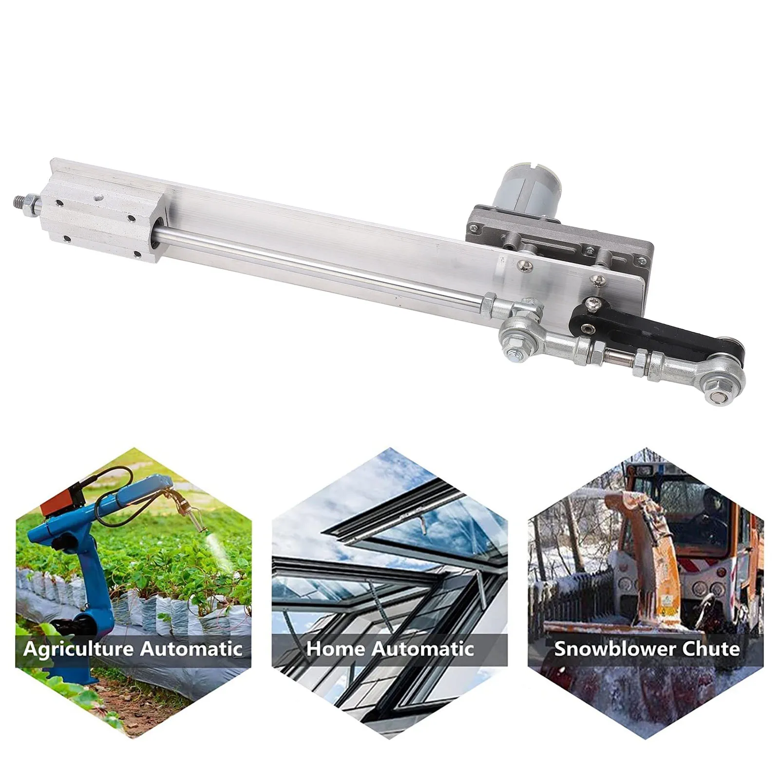 12V Reciprocating Linear Motor 3cm To 15cm Stroke Reciprocating Cycle Telescopic Linear Actuator Linear Actuator