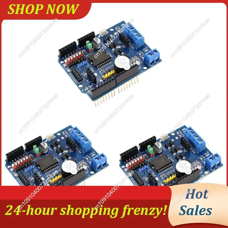Täglicher Verkauf 3X L298P DC Motor Drive Board Modul L298P DC Motor Drive Shield Board Modul 2A Dual H-Brücke 2-Wege für Arduino UNO