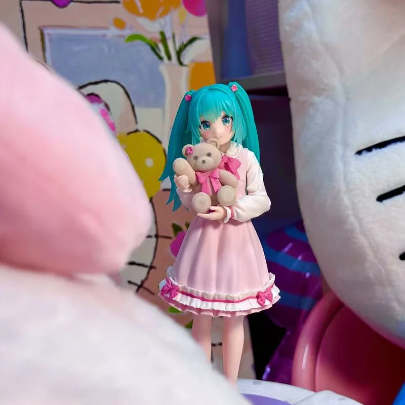 Genuine SEGA In Stock Hatsune Miku Conceptual Series Vol.3 Anime  Figure Model Collectible Toys Girls Room Ornament Kids Gift