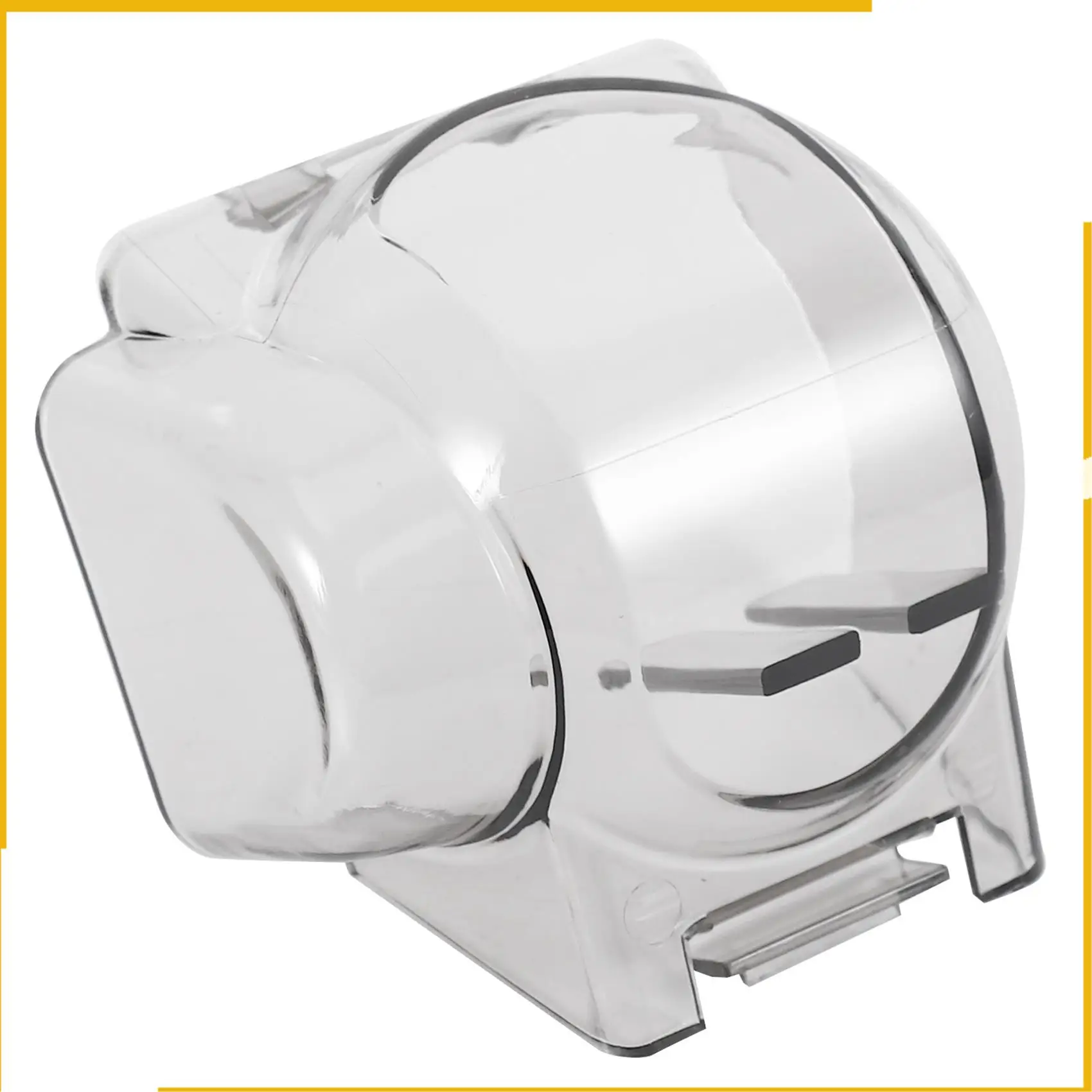 A93P 2X For DJI Mavic Pro / Platinum Gimbal Lock Camera Guard Protector Transport Fixed Lens Cover (Transparent Gray)