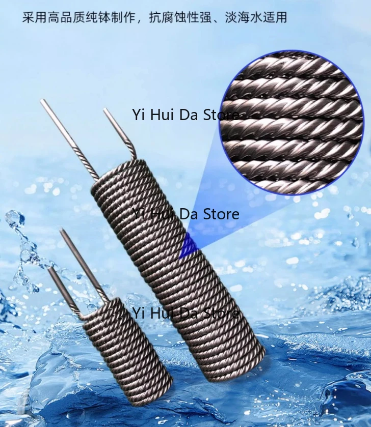 Heat Exchanger 1/2/3 P Pool Heat Pump Titanium Tube