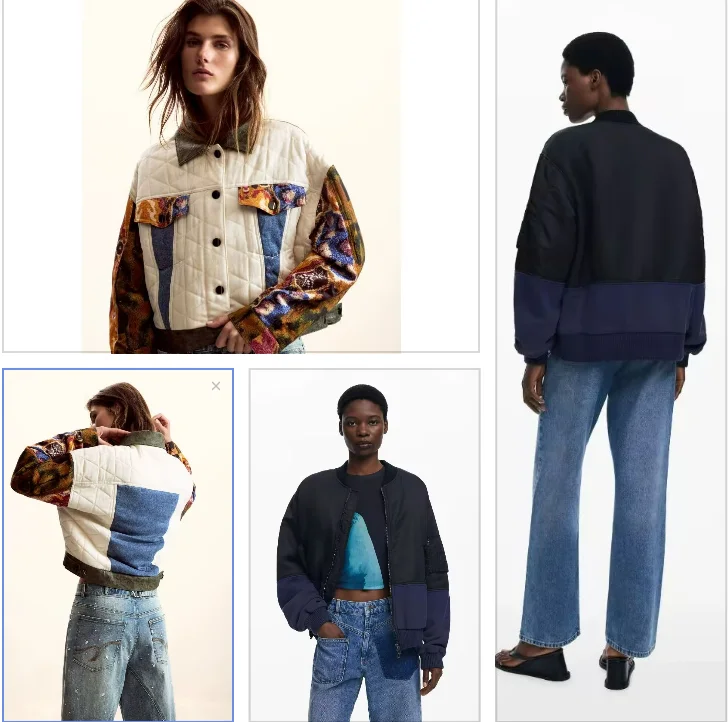 

Новая вышивка цветочными мотивами в стиле ретро, повседневная короткая женская хлопковая куртка для внешней торговли (Испания)